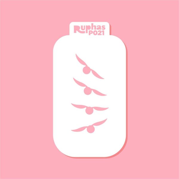 Stencil P021 Snitch Dorada HP Modelo 1 Ice Pop