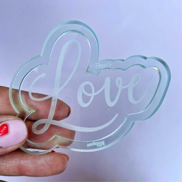 Placa para Tableta de Choco Love CH012