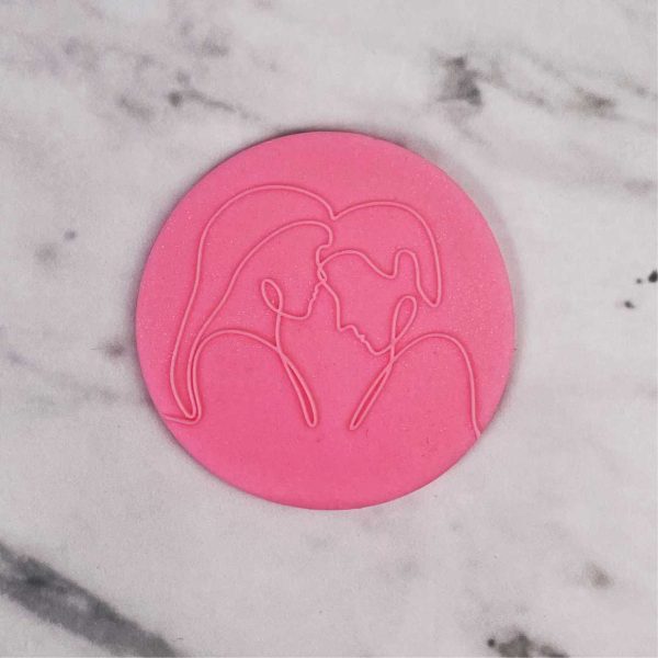 Sello Minimalista Beso S392