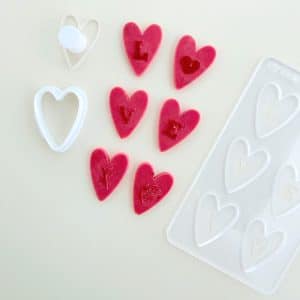 Multi placa chocolate LOVE-XOXO CT005